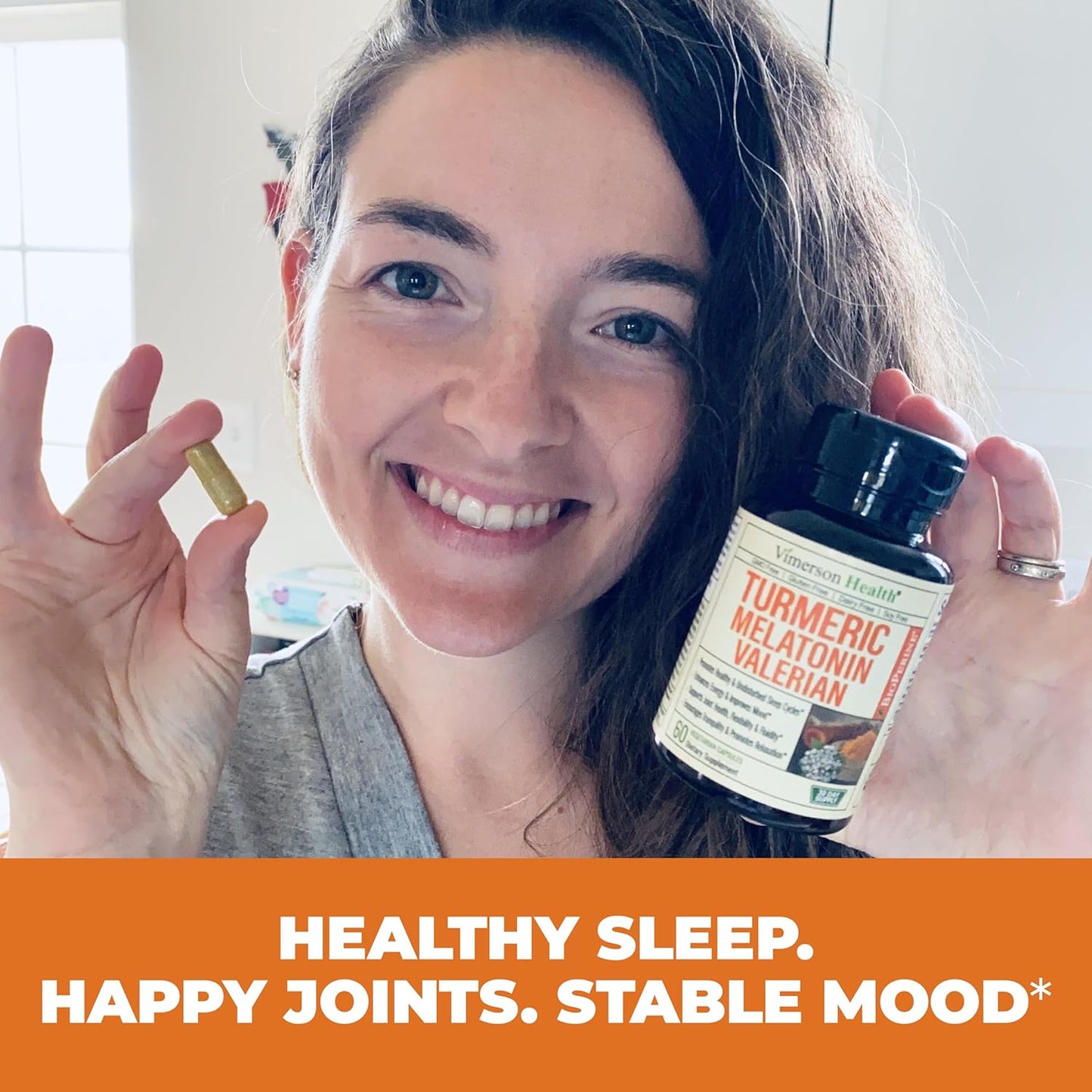 Deep Sleep Blend – Natural Sleep Aid with Turmeric, Melatonin & Valerian Root